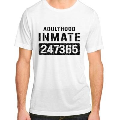 Adulthood Parent Prisoner Inmate Halloween Costume Adult ChromaSoft Performance T-Shirt