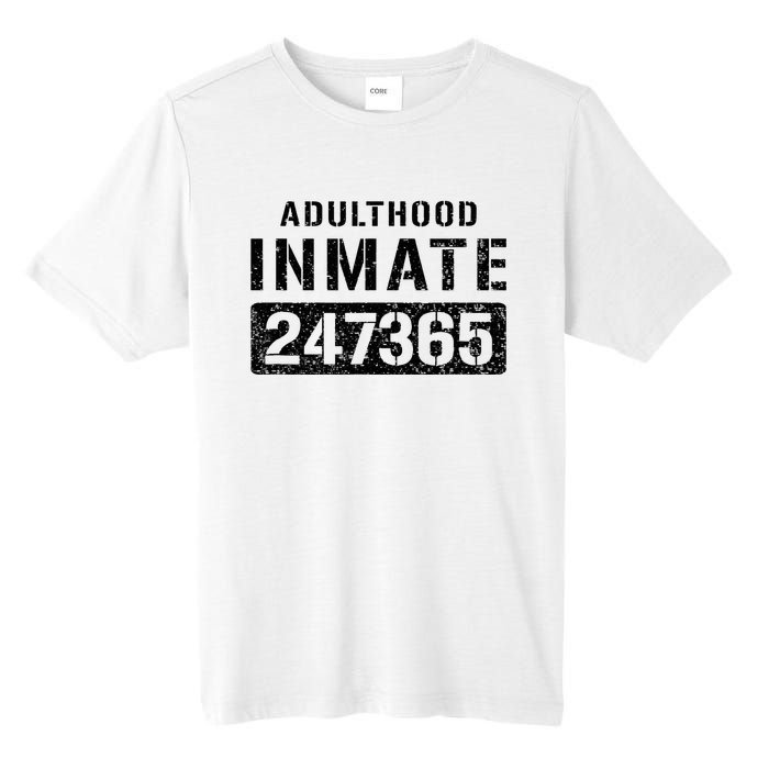 Adulthood Parent Prisoner Inmate Halloween Costume Tall Fusion ChromaSoft Performance T-Shirt