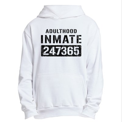 Adulthood Parent Prisoner Inmate Halloween Costume Urban Pullover Hoodie