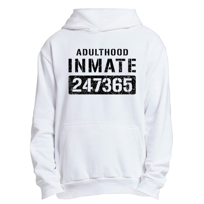 Adulthood Parent Prisoner Inmate Halloween Costume Urban Pullover Hoodie