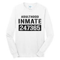 Adulthood Parent Prisoner Inmate Halloween Costume Tall Long Sleeve T-Shirt