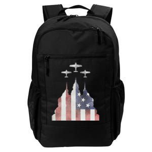 America Plane Patriotic Daily Commute Backpack