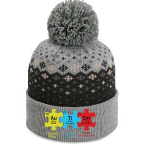 Autism Puzzle Piece Autism Awareness Month The Baniff Cuffed Pom Beanie