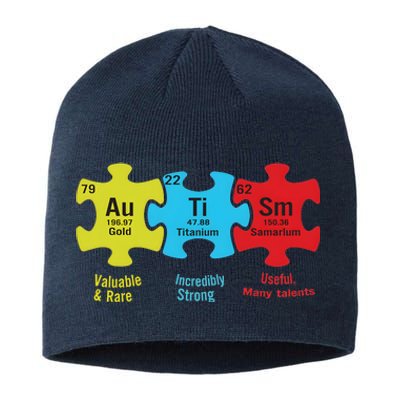 Autism Puzzle Piece Autism Awareness Month Sustainable Beanie