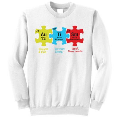 Autism Puzzle Piece Autism Awareness Month Sweatshirt