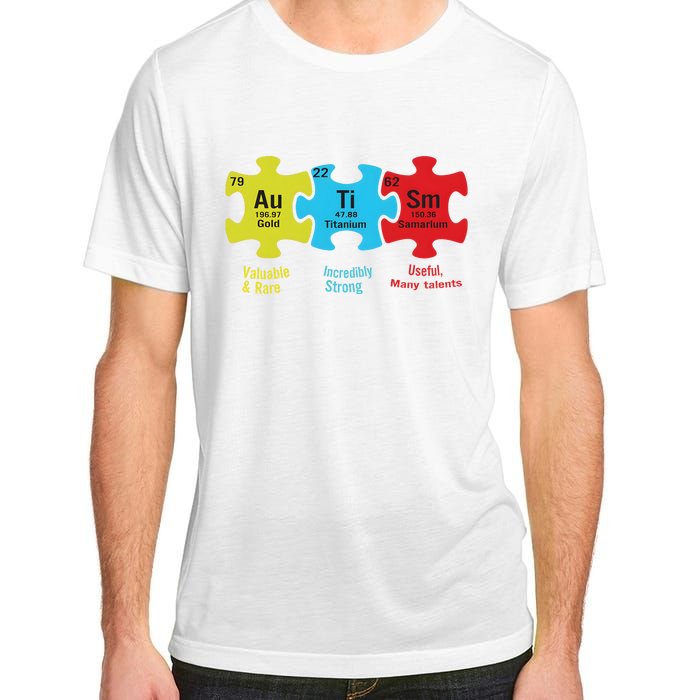 Autism Puzzle Piece Autism Awareness Month Adult ChromaSoft Performance T-Shirt