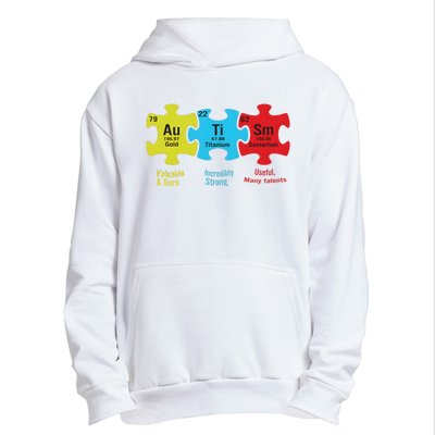 Autism Puzzle Piece Autism Awareness Month Urban Pullover Hoodie