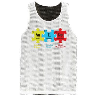 Autism Puzzle Piece Autism Awareness Month Mesh Reversible Basketball Jersey Tank