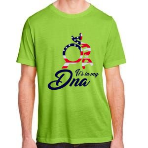 American Patriotic Proud To Be An American Gift Adult ChromaSoft Performance T-Shirt