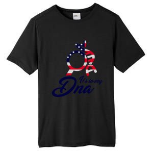 American Patriotic Proud To Be An American Gift Tall Fusion ChromaSoft Performance T-Shirt