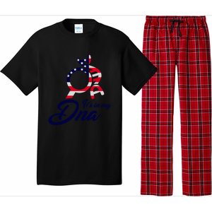 American Patriotic Proud To Be An American Gift Pajama Set