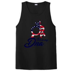 American Patriotic Proud To Be An American Gift PosiCharge Competitor Tank