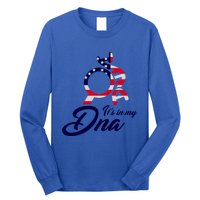 American Patriotic Proud To Be An American Gift Long Sleeve Shirt