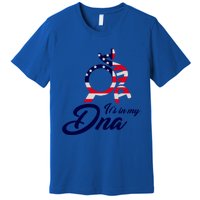 American Patriotic Proud To Be An American Gift Premium T-Shirt