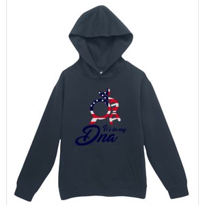 American Patriotic Proud To Be An American Gift Urban Pullover Hoodie