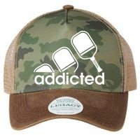 Addicted Pickleball Player Legacy Tie Dye Trucker Hat