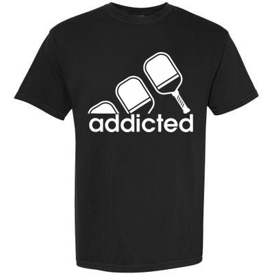 Addicted Pickleball Player Garment-Dyed Heavyweight T-Shirt