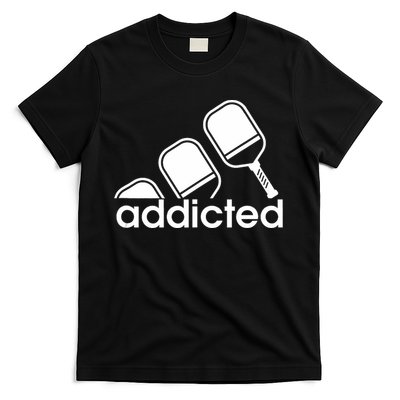 Addicted Pickleball Player T-Shirt