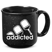 Addicted Pickleball Player 15oz Campfire Ceramic Mug