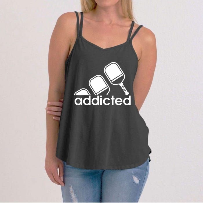 Addicted Pickleball Player Women's Strappy Tank