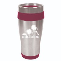Addicted Pickleball Player 16oz Travel Tumbler