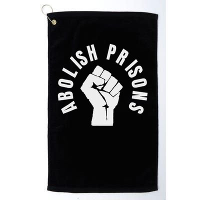 Abolish Prisons Protest Social Justice Golf Towel