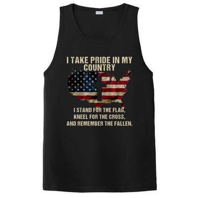 American Pride: Patriotic American Flag Cool Gift Cool Gift PosiCharge Competitor Tank