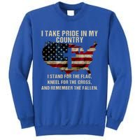 American Pride: Patriotic American Flag Cool Gift Cool Gift Sweatshirt