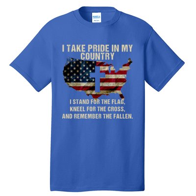 American Pride: Patriotic American Flag Cool Gift Cool Gift Tall T-Shirt