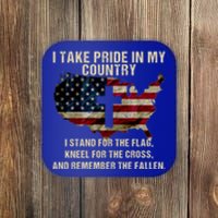 American Pride: Patriotic American Flag Cool Gift Cool Gift Coaster