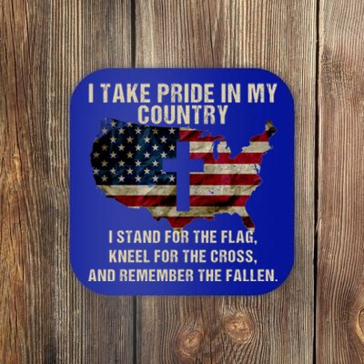 American Pride: Patriotic American Flag Cool Gift Cool Gift Coaster