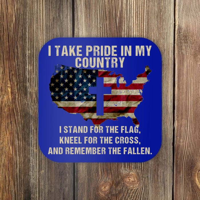 American Pride: Patriotic American Flag Cool Gift Cool Gift Coaster