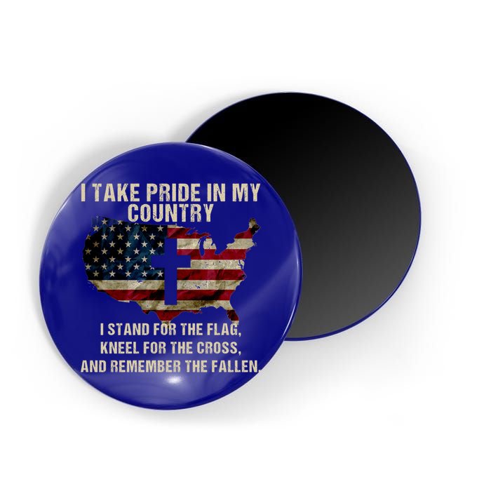 American Pride: Patriotic American Flag Cool Gift Cool Gift Magnet