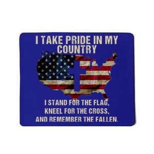 American Pride: Patriotic American Flag Cool Gift Cool Gift Mousepad