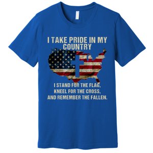 American Pride: Patriotic American Flag Cool Gift Cool Gift Premium T-Shirt