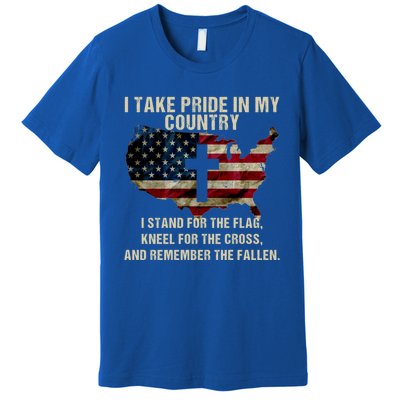 American Pride: Patriotic American Flag Cool Gift Cool Gift Premium T-Shirt