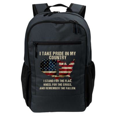 American Pride: Patriotic American Flag Cool Gift Cool Gift Daily Commute Backpack