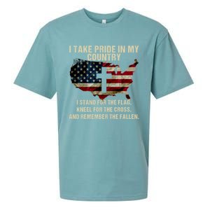 American Pride: Patriotic American Flag Cool Gift Cool Gift Sueded Cloud Jersey T-Shirt