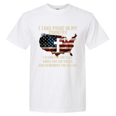 American Pride: Patriotic American Flag Cool Gift Cool Gift Garment-Dyed Heavyweight T-Shirt