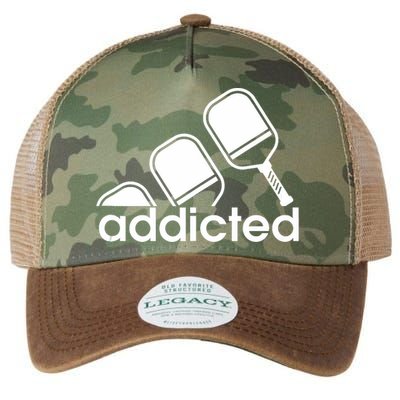 Addicted Pickleball Player Legacy Tie Dye Trucker Hat