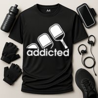 Addicted Pickleball Player Performance Shirt