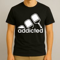 Addicted Pickleball Player T-Shirt