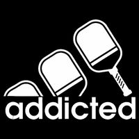 Addicted Pickleball Player T-Shirt