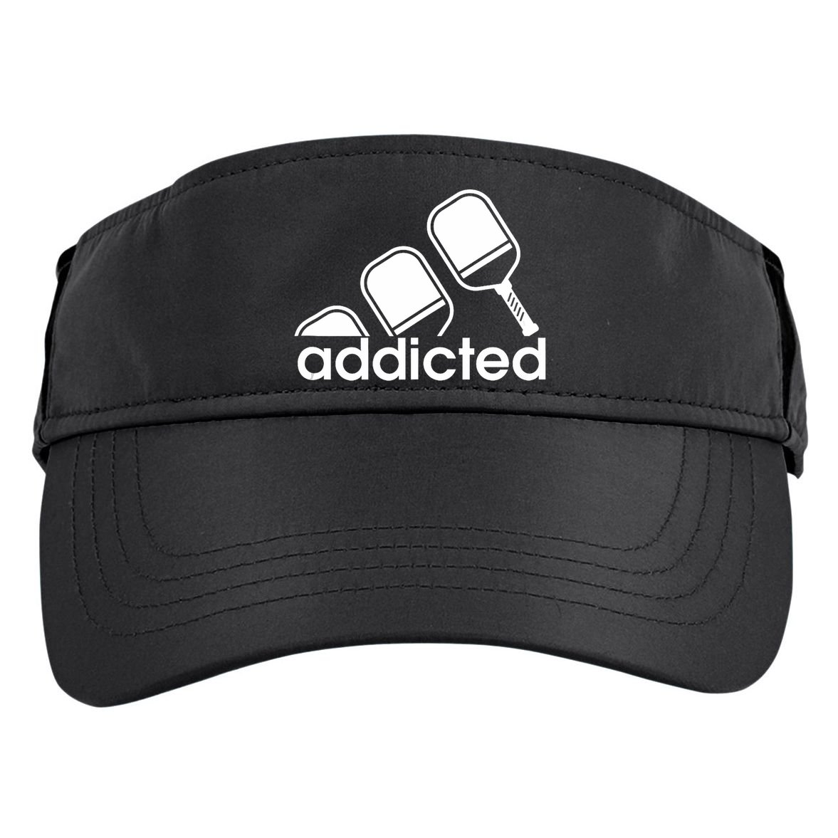 Addicted Pickleball Player Adult Drive Performance Visor
