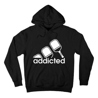 Addicted Pickleball Player Tall Hoodie