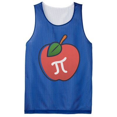 Apple Pie Pi Day 3 14 Math Geek Teacher Engineer Gift Mesh Reversible Basketball Jersey Tank