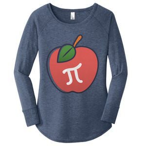 Apple Pie Pi Day 3 14 Math Geek Teacher Engineer Gift Women's Perfect Tri Tunic Long Sleeve Shirt