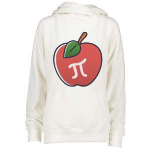 Apple Pie Pi Day 3 14 Math Geek Teacher Engineer Gift Womens Funnel Neck Pullover Hood