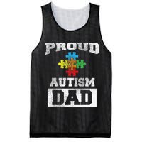 Autism Puzzle Piece Flag Autism Awareness For Dad Mesh Reversible Basketball Jersey Tank