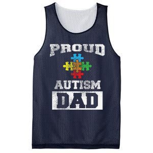 Autism Puzzle Piece Flag Autism Awareness For Dad Mesh Reversible Basketball Jersey Tank